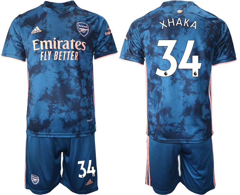 Men 2021 Arsenal away #34 soccer jerseys->women soccer jersey->Women Jersey